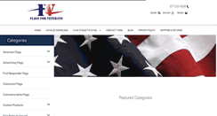 Desktop Screenshot of flagsforveterans.com